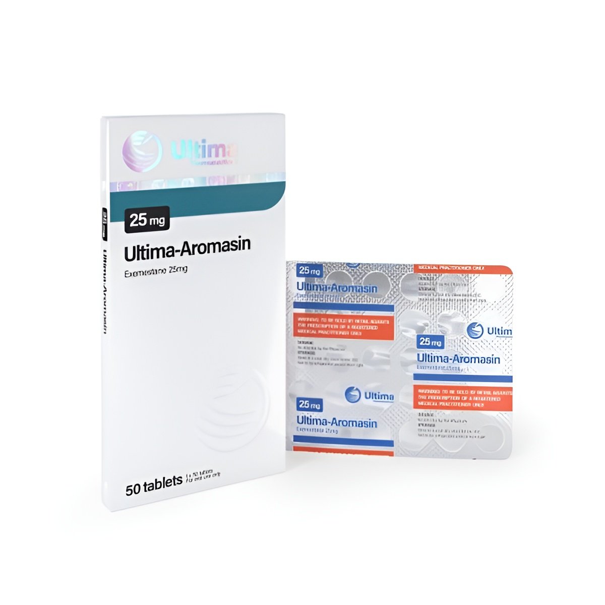 Ultima Aromasin 25mg-Int – Ultima Pharmaceuticals Ultima Pharmaceuticals - AU Steroid Shop