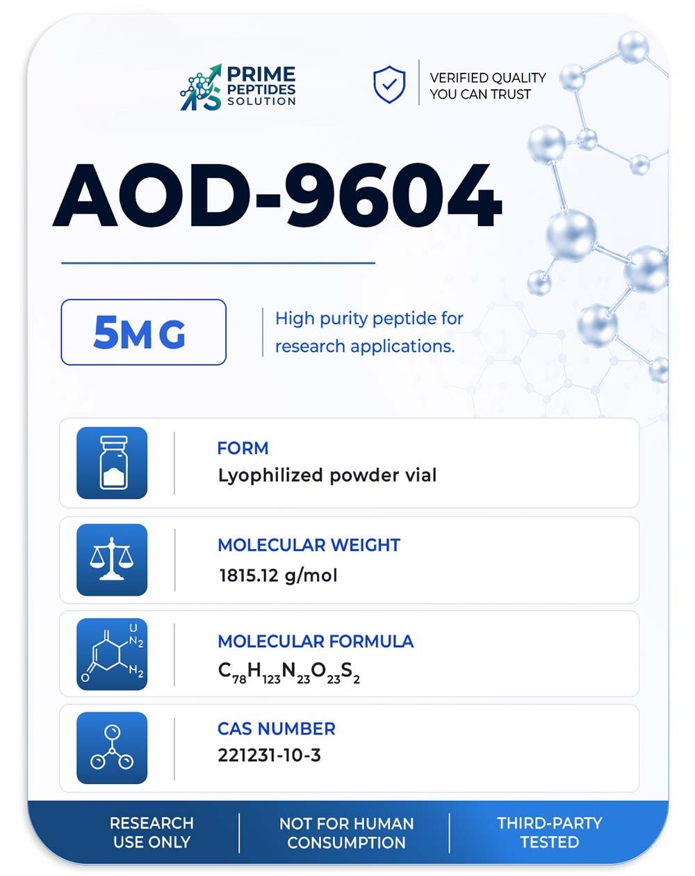 AOD-9604 Peptide (5MG)