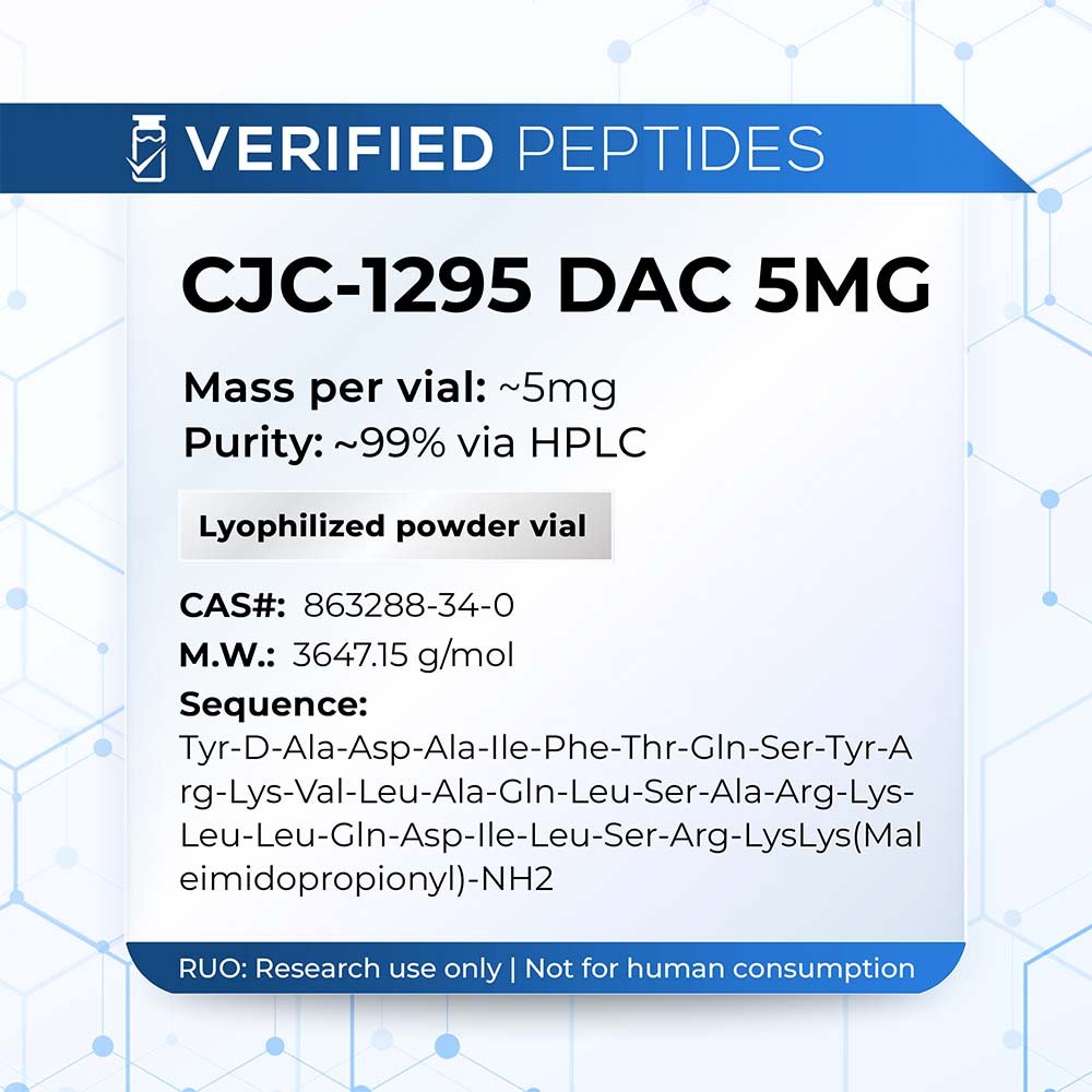 CJC-1295 DAC Peptide (5MG)